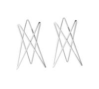 POPETPOP 2 Pezzi Staffa delle Piante Soilless pentola Stand Bianco sui Supporti delle Piante Possessori di Piante Supporto per Piante Fuori Porta Base vegetale pianta Bianca