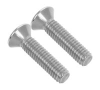 POPETPOP 2 Pezzi Viti Metalliche per Lavatrice Automatica, Accessorio Pulsatore in Metallo Argento, Facile Sostituzione e Lavorazione di Precisione per Riparazione Lavatrice