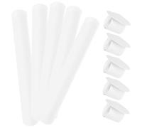 POPETPOP 20 pezzi Braccialetti Schiaffo Bianchi Vuoti in PVC Fasce Resistenti per Festa e DIY Accessori Party Ragazzi e Ragazze