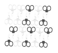 POPETPOP 20 pezzi Forbici Sicure per Multiuso Mini Forbicine per Artigianato con Lame Arrotondate Resistenti e Leggere Colori Casuali per Scuola Casa e Fai da Te Colore Colore Casuale