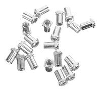POPETPOP 20 Pezzi Girevoli Per M6 Accessori Per Rullanti e Tom Girevoli Per Linguetta Del Tom Parti Ricambio Per Batteria Durevoli e