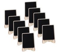 POPETPOP 20 pezzi Mini Lavagnette Cartellini Messaggi per Decorazione Casa e Eventi Lavagne Piccole con Base Stabile per Matrimonio e Buffet