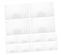 POPETPOP 20 pezzi Proteggi Sociali e Sanitarie Sleeve PVC Usura Cover Carte Plastica Credit Card Holder