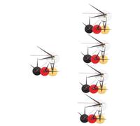 POPETPOP 20 Set Meccanismo Riparazione Orologi Kit Completo per Sostituzione Movimento con Silenziose per Orologi Te