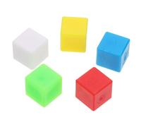 POPETPOP 200 Blocchi Quadrati Plastica Colorati Kit Didattico Matematica Geometria per Scuola Blocchi Educativi e Sicuri per Apprendimento Visivo e Creatività
