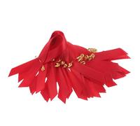 POPETPOP 200 Spille Nastro Rosso per Consapevolezza Aids e Cancro al Seno Spilla da Festa Grande Visibilità per Eventi di Beneficenza e Volontariato Decorazione Simbolica in Metallo