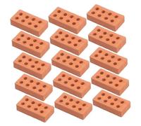 POPETPOP 200pezzi Mattoncini in Miniatura Per Tavoli Da Accessori Paesaggistica Decorazioni in Mattoncini Per Case Delle Bambole