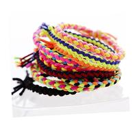 POPETPOP 20pezzi Elastici Per Colorati e Fluorescenti Accessori Per Elasticizzati Anelli Per Ponytail Perfetti Per Ogni Occasione