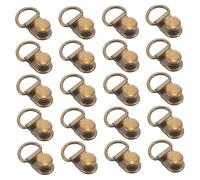 POPETPOP 20pezzi Kit Fibbie Per Lacci Scarpe Accessori Per Riparazione Stivali Sportivi e Ganci Tenditori Per Lacci Connettori Per Resistenti Adatti Per Escursionismo e Arrampicata
