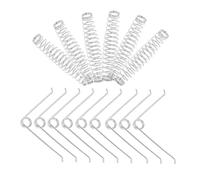 POPETPOP 20pezzi Molle di Ricambio per Cesoi Potatura V Molle per Cesoie Manuali Parte della Molla per Cesoi Giardino Compatibili Utensili di Precisione Siepe