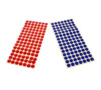 POPETPOP 210 Etichette Adesive per Rubinetto Caldo e Freddo in Plastica Resistente Indicatore Caldo e Freddo per Miscelatore da Cucina e Bagno Cartelli Autoadesivi per Doccia e