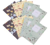 POPETPOP 24 Pezzi Mini Quaderno Tascabile Floreale e Uccelli, Carta Bianca | Stile alla Moda, per Disegni e Poesia, per Compagni e Famiglie, Formato Tascabile Compatto Stile Casuale