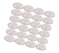 POPETPOP 24 pezzi Proteggi Pavimenti con Tappi Adesivi Antiscivolo Rotondi per Gambe Sedie e Mobili Materiale Resistente AI Graffi Facili da Applicare Compatibili con Diverse Dimensioni di