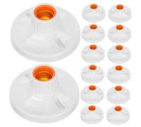 POPETPOP 24pezzi Portalampada Parte Del Portalampada Utensile Per Attacco Per Lampada Da Parete Portalampade Per Apparecchi Illuminazione Per Interni