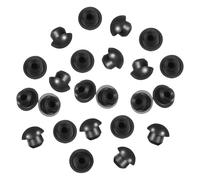 POPETPOP 25 Pezzi Tappi di Riempimento Olio per Martinetto Idraulico in Gomma Nero, Resistente All'invecchiamento, Facile da Inserire e Rimuovere, Design Unico Forma Conica per Uso