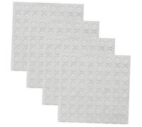 POPETPOP 256pezzi Porta Antiurto Protettivo da Parete Trasparente Adesivo per Pomelli Maniglie Cornici per Camera da Letto Ufficio Soggiorno