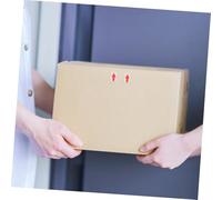 POPETPOP 2700 pezzi Etichette Rettangolari Rosse Autoadesive Adesivi Piccoli Visibili per Segnalazione e Organizzazione Resistenti per Ufficio e Controllo Qualità