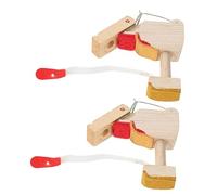 POPETPOP 2pezzi Basi Per Martelli Da Pianoforte in Legno Resistenti Per Pianoforte Parti Di Accessori Per Materiali Per Riparazione Di Pianoforti Cachi Verticali Per Principianti e Pianisti