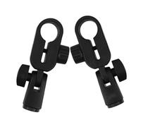 POPETPOP 2pezzi Clip per Microfono Supporto per Microfono Portatile Clip di Ricambio per Supporto Realizzato in Materiale Plastico Leggero e Facile da Installare per Uso Interno ed Esterno