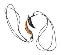 POPETPOP 2pezzi Collana Ciondolo Dente Di Squalo Per Uomo e Ragazzi Accessori Da Uomo Ispirati Al Viaggio in Design Avventuroso