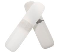 POPETPOP 2pezzi Coprispazzolino Portatile Per Spazzolino Da Denti Custodia Protettiva Da Viaggio Per Spazzolini Scatola Per Dentifricio Realizzata in Materiale Plastico Solido e Innocuo Per