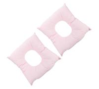 POPETPOP 2pezzi Cuscino Massaggiante per Posizione Faccia in Giù Cuscino per Lettino da Massaggio Supporto per Cura Salone da Letto per Dormire per Viso da Lettino da Massaggio