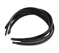 POPETPOP 2pezzi Fasce Nere Semplici Elastiche Fasce Imbottite Per Corte Accessori Trucco Per Outfit Quotidiano