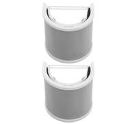 POPETPOP 2pezzi Filtro Antipop per Microfono U Copertura Antivento per Registrazione Vocale di Schermi Antivento per Microfoni Condensatore Filtro Metallico per Streaming e Podcast