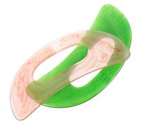POPETPOP 2pezzi Guasha Scraping Massage Tool Di Strumenti Per Massaggio Relaxante Jade Per Rilassare Collo Viso e Corpo Massaggiatore Multifunzionalper Spa e Benessere