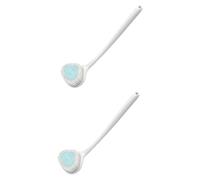 POPETPOP 2pezzi Spazzola Da Bagno Ergonomica Con Manico Lungo Accessorio Per Per Massaggiare e Pulire La Schiena Design Pratico e Comodo