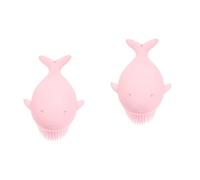POPETPOP 2pezzi Spazzola Massaggio Silicone Per Bagno e Dei Spazzola Esfoliante Per Scalp e Corpo Perfetta Per Rilassare e La Circolazione Per Adulti