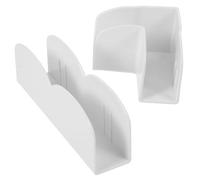 POPETPOP 2pezzi Stabilizzatore in Plastica Per Box Da Piccole Dimensioni Base Di Fissaggio Senza Tracce Accessori Pratici Per Recinto Materiale Resistente e Sicuro Per Uso Lungo Termine