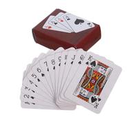 POPETPOP 3 Impostato Mini Carte da Poker Piccole e per Viaggi e Giochi Gruppo Carte Miniature per Feste Regali e Divertimento Tascabile