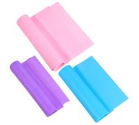 POPETPOP 3 Pezzi Bande Elastiche Fitness Cinghie Yoga per Stretching e Flessibilità Rosa