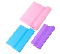 POPETPOP 3 Pezzi Cintura Yoga Bande per Stretching e Fitness Rosa Accessorio per Migliorare Flessibilità e Yoga