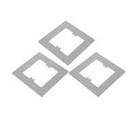 POPETPOP 3 Pezzi Copertura per Prese Elettriche da Muro in PC Tipo 86, Resistente a Scolorimento e Deformazione, Facile da Installare, Design Versatile per Miglioramento della Casa
