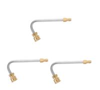 POPETPOP 3 Pezzi di Prolunga per Asta di Pulizia Asta Curva Prolunga per Portatile Asta Telescopica per Idropulitrice Aste per Pulizia Raccordi A Caldo Estensioni in Acciaio