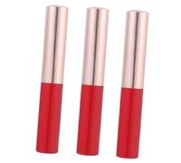 POPETPOP 3 pezzi Pennelli Professionali Pennello Labbra in Silicone con Applicatore Rossetto Versatile per Labbra Correttore e Accessorio Makeup Portatile