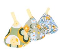 POPETPOP 3 pezzi Proteggi Maniglia Coperchio Pentola in Resistente al Calore con Design Triangolare da Copri Pomelli per Pentole Antigraffio e Anti-scottatura Accessorio Cucina Versatile