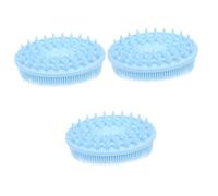 POPETPOP 3 Pz Spazzola Da Bagno Spazzole Da Bagno in Silicone Spazzola Per Il Lavaggio Spazzola Per Il Corpo in Luffa in Silicone Fare Un Bagno Bambino Gel Di Silice Spazzola Per La Pulizia