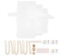 POPETPOP 3 Set Kit per Borsa Uncinetto in Plastica, Mesh Sheet per Borse e Handbags, Leggero e Sagomante, per DIY Bag Making e Crafting, per Principianti e Creatori Esperti