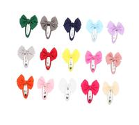 POPETPOP 30 Pezzi Candy Color Hair Clips For Snap Barrettes With Bow Design Strong Hold Hair Accessories For And Newborns