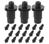 POPETPOP 30 Pezzi Fermo a Sfera per Casse Acustiche in Plastica Nera, Accessorio per Attrezzatura Audio, Fissaggio Sicuro e Facile Manutenzione per Sistemi Audio Domestici e Teatri