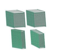 POPETPOP 30 pezzi Kit Pcb Doppia Faccia Pre Stagnato per Prototipi Basette Resistenti e Spesse Adatte Progetti Grandi Medi e