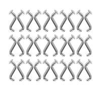 POPETPOP 30 Pezzi Perni di Sicurezza in Metallo per Scaffalature Pallet Tipo S Rivetto a Testa Piatta Clip di Sicurezza Resistenti per Stoccaggio Magazzino e Centri Logistici