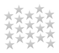 POPETPOP 30 pezzi Sagome Carta Argento Glitterate Decorazioni Murali per Camerette e Aula per Progetti DIY e Decorazioni Bacheche e