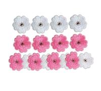POPETPOP 30 pezzi Toppe Ricamate Ciliegio Patch Adesive Resistenti per Giubbotti e Cappelli Decorativi Multifunzione per Accessori Abbigliamento e Riparazioni DIY