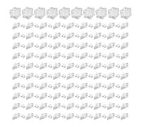 POPETPOP 310 Pezzi Cubetti di Ghiaccio Artificiali Trasparenti in Acrilico Rocce di Ghiaccio Finte per Decorazione da Tavolo e Riempitivo Centrotavola Accessori per Esposizione Cucina e