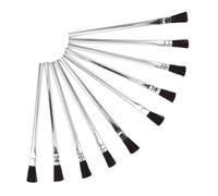 POPETPOP 36 pezzi Pennelli Professionali per Colla e Olio Strumenti Artigianali Multifunzione per Pittura e Fai da Te su Pelle Accessori Versatili per Progetti Creativi