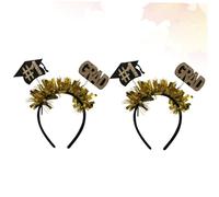 POPETPOP 3pezzi Mini Hat Graduation Headband Creative Hair Accessory for Graduation Parties Stylish and Fun Hair Ornament for Celebrations